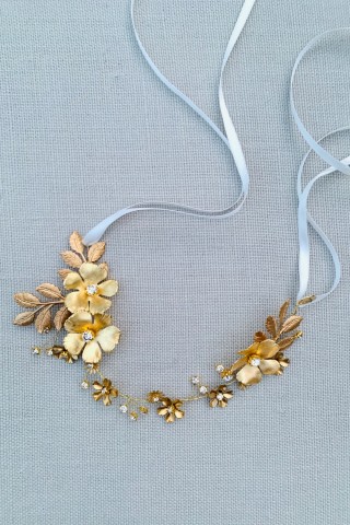 Golden Rose Tiara 