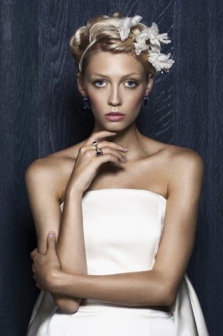 Silver Ivy Tiara 