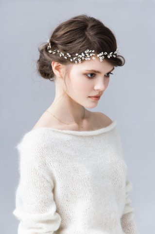 Snowflakes Bridal Wreath