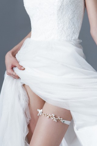 Snowflakes Garter