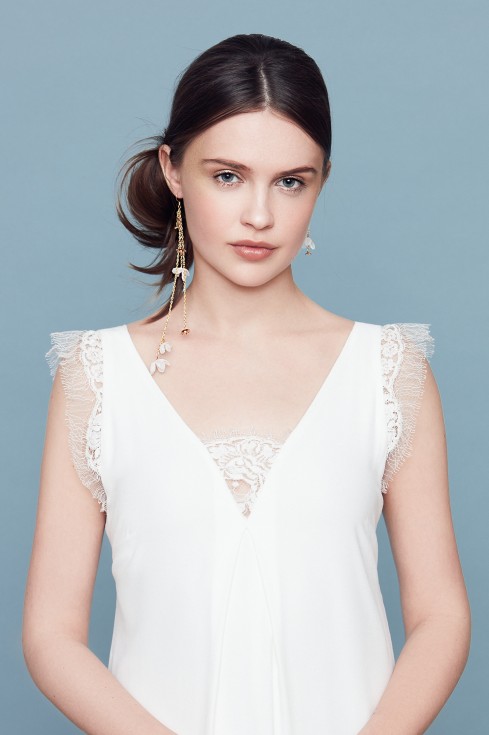 5. Hithlain Earrings kolczyki z jedwabiu i mosiadzu decolove 259pln