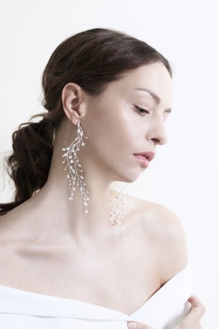 Bridal Heather Earrings