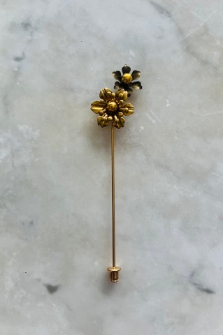 Golden Rose Pin