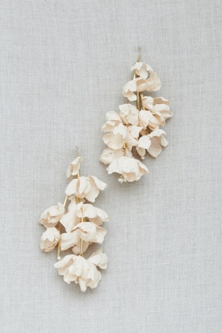 Ecru Echo Earrings
