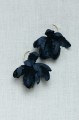 Kolczyki Flowerbomb atramentowe small