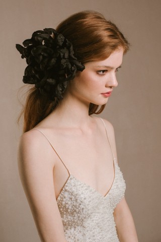 Black Flowerbomb Headpiece 