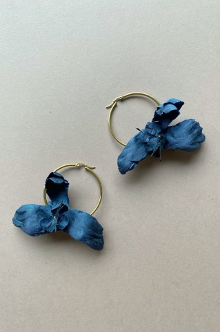 Orchid Teal Earrings