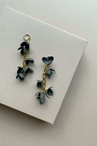 Hiacynth Iron Earrings