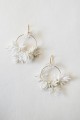 Lace bridal flower Spring Snowflakes hoops
