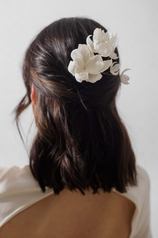 Fuchsia Hair Comb