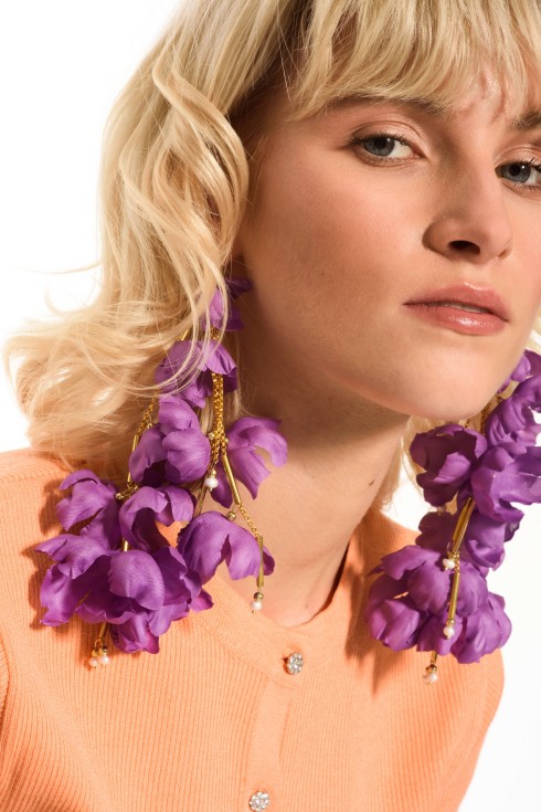 2a-Kolczyki-jedwabne-kwiaty-Echo-Ultra-Violet-silk-flowers-Earrings-499pln