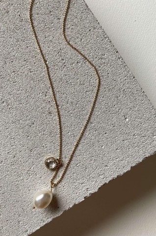 Isadora Pearl Necklace