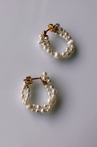 Baby Grace Hoop Earrings